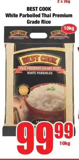 Boxer BEST COOK White Parboiled Thai Premium Grade Rice offer