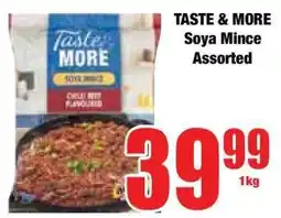 Boxer TASTE & MORE Soya Mince Assorted offer