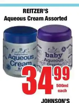 Boxer REITZER’S Aqueous Cream Assorted offer