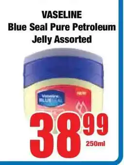 Boxer VASELINE Blue Seal Pure Petroleum Jelly Assorted offer