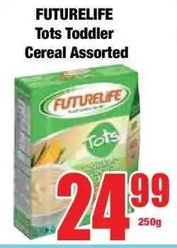 Boxer FUTURELIFE Tots Toddler Cereal Assorted offer