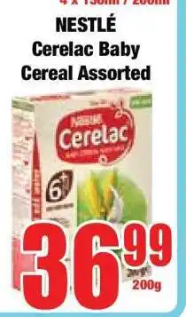 Boxer Nestlé Cerelac Baby Cereal Assorted offer