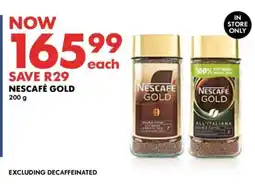 Woolworths NESCAFÉ GOLD offer
