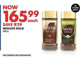 NESCAFÉ GOLD