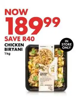 Woolworths CHICKEN BIRYANI offer
