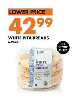 Woolworths WHITE PITA BREADS offer