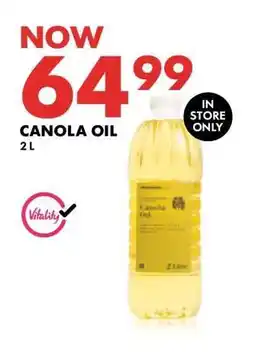 Woolworths Canola Oil offer