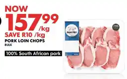 Woolworths Pork Loin Chops offer