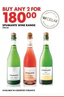 Woolworths Spumante Wine Range offer
