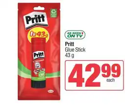 Spar Pritt Glue Stick offer