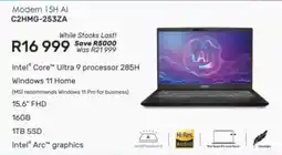 Computer Mania Msi Modern 15H AI offer