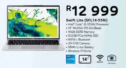 Computer Mania Acer Swift Lite Intel Core i5-1334U Processor Laptop offer