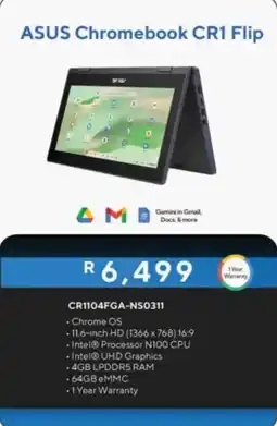 Computer Mania ASUS Chromebook CR1 Flip offer