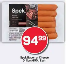 Pick n Pay Spek Bacon or Cheese Grillers offer