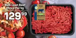 Pick n Pay Bulk Lean Beef Mince offer
