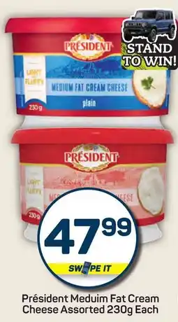 Pick n Pay Président Meduim Fat Cream Cheese Assorted offer