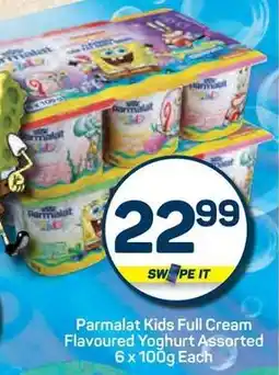 Pick n Pay Parmalat Kids Full Cream Flavoured Yoghurt Assorted offer