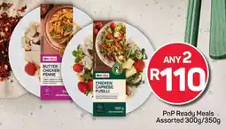 Pick n Pay PnP Ready Meals Assorted offer