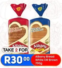 Take 'n Pay Albany Bread White OR Brown offer