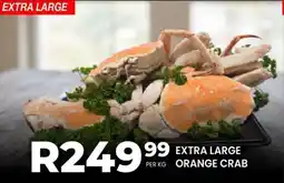 Take 'n Pay Extra large orange crab offer