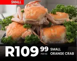 Take 'n Pay Small orange crab offer