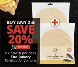 Checkers The Bakery Tortillas All Variants offer