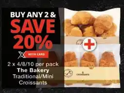 Checkers The Bakery Traditional/ Mini Croissants offer