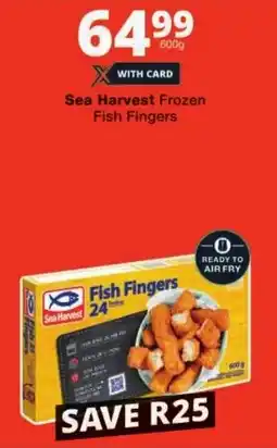 Checkers Sea Harvest Frozen Fish Fingers offer