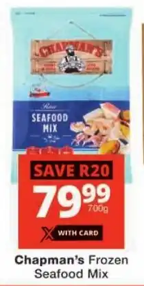 Checkers Chapman's Frozen Seafood Mix offer