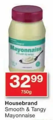 Checkers Housebrand Smooth & Tangy Mayonnaise offer