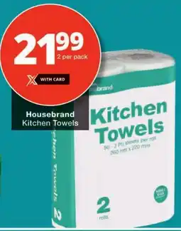 Checkers Housebrand Kitchen Towels offer