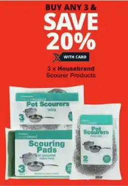 Checkers Housebrand Scourer Products offer