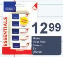 President Hyper Marlin Value Pack Erasers offer