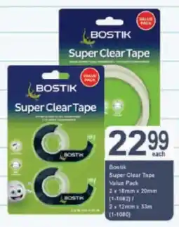 President Hyper Bostik Super Clear Tape Value Pack offer
