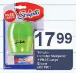 President Hyper Scripto Canister Sharpener offer