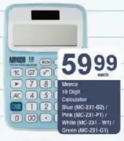 President Hyper Meeco 10 Digit Calculator offer