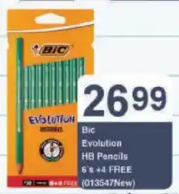 President Hyper Bic Evolution HB Pencils offer