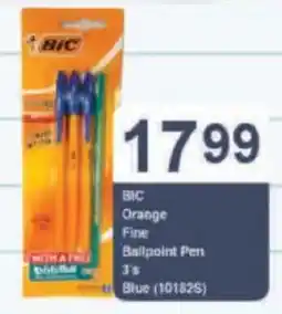 President Hyper BIC Orange Fine Ballpoint Pen offer