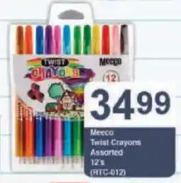 President Hyper Meeco Twist Crayons Assorted offer