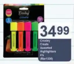 President Hyper Croxley Create Assorted Highlighters offer
