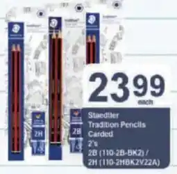 President Hyper Staedtler Tradition Pencils Carded offer