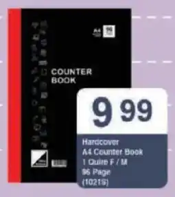 President Hyper Hardcover A4 Counter Book 1 Quire F/M offer