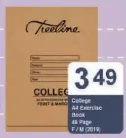 President Hyper College A4 Exercise Book 48 Page offer