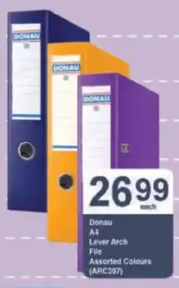 President Hyper Donau A4 Lever Arch File offer