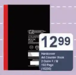 President Hyper Hardcover A4 Counter Book 2 Quire F/M offer