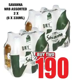 Boxer Liquors Savanna nrb assorted offer
