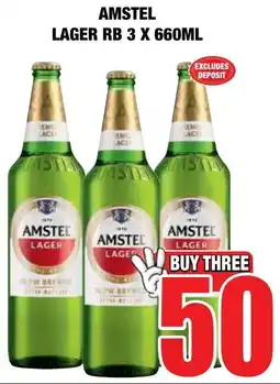 Boxer Liquors Amstel lager rb offer