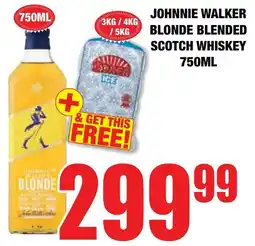 Boxer Liquors Johnnie walker blonde blended scotch whiskey offer