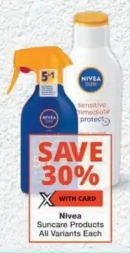 MediRite Nivea Suncare Products All Variants offer