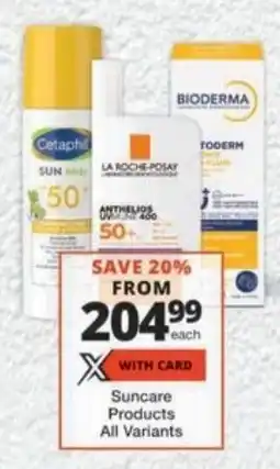 MediRite Suncare Products All Variants offer